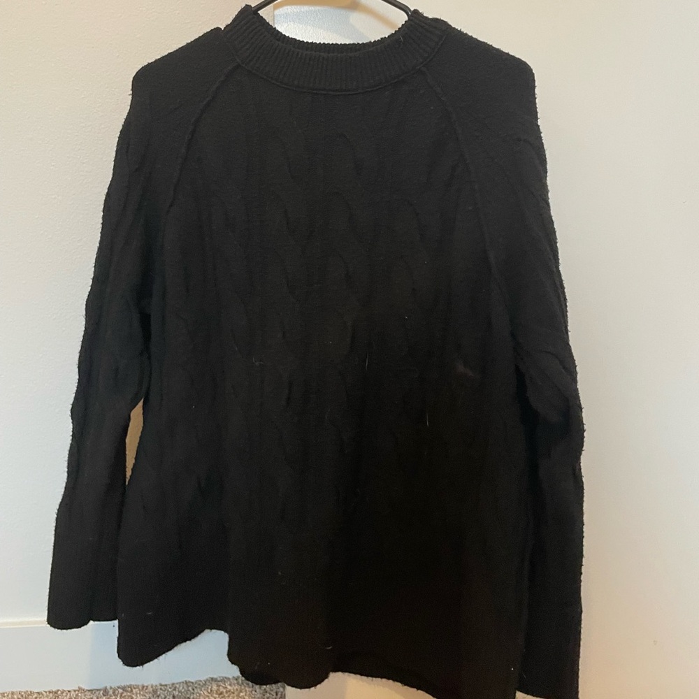 Oversized Cable Knit Sweater